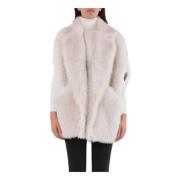 Shearling Vest med rævepels