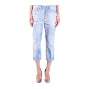 Moderne Cropped Jeans til Kvinder