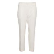 My Essential Wardrobe Yolamw Straight Slit Pant Bukser 10704239 Snow W...