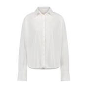 Elegant Buttoned Skjorte i Hvid
