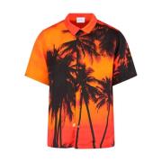 Vibrant Orange Short Sleeve Shirt
