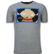 Stewie Home Alone - Hr. T-shirt - 6226Gr