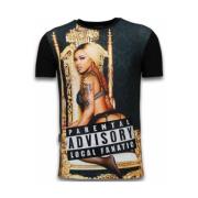 Parental Advisory LF Rhinestone - Herre T-shirt - 5985