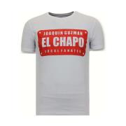 Luksus Herre T-shirt - Joaquin El Chapo Guzman