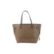 Pre-owned Lærred louis-vuitton-tasker