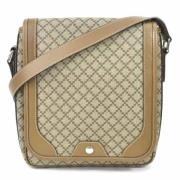 Beige Lærred Crossbody Taske - Gucci GG