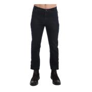 Blå Slim Fit Denim Jeans