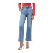 Jeans pant.filetti cropped h.w.