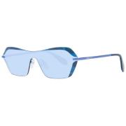 Blå Kvinder Spejlet Solbriller