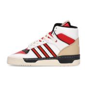 RIVALRY HIGH Sneakers - Cloud White/Glory Red/Core Black