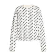 Sweater med monogram