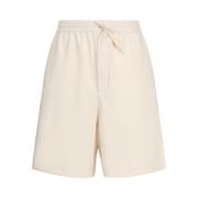 Ivory Bermuda Shorts