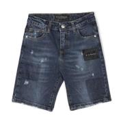 Denim Bermuda Shorts