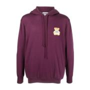 Mulberry Teddy-Bear Uldhoodie til Mænd