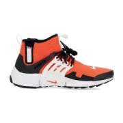 Mid Utility Sneakers Orange/Black/White