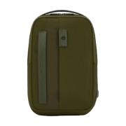 Grøn Bucket Bag Rygsæk med Laptop og iPad Rum