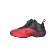 Answer IV Black/Flash Red Sneakers