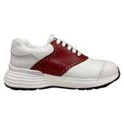 Blanco Rojo Oxford Sneaker