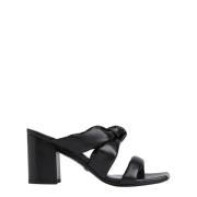 Luxe Knude Blok Slide Sandal