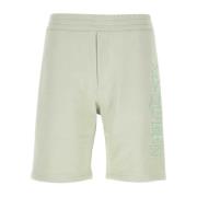 Pastelgrønne bomuld Bermuda shorts