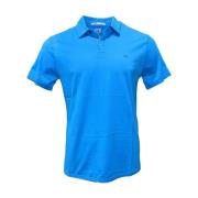 Blød Bomuld Polo Shirt med Skjulte Trykknapper