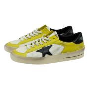 Citronelle/ Hvid/ Sort Farveblok Sneaker
