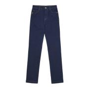 Bukser essentielle høje talje slanke jeans