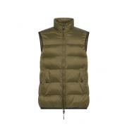 Grøn Quiltet Gilet