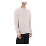Cashmere Silk Crew-Neck Sweater