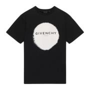 Sort børne T-shirt med Givenchy print