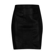 Sort Pencil Skirt - Figursyet Pasform