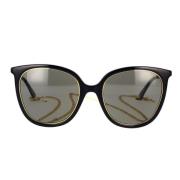 Stilfulde Gucci solbriller med GG1076S 001 kæde