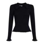 ‘Druz’ ribstrikket sweater