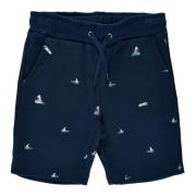 Giuseppe Pique Sweat Shorts - Navy Blazer