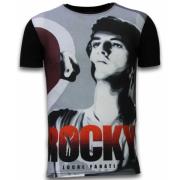 Rocky Balboa - Digital Rhinestone T -shirt