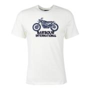 Method T-Shirt med Motorcykel Grafik