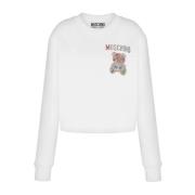Bomuld Hvide Sweaters til Kvinder