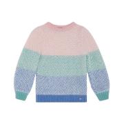 Farveblok Alpaka Sweater