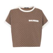 ini monogram jacquard jersey T-shirt