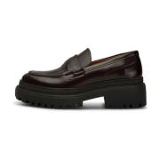Chunky Loafer - Bordeaux High Shine