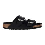 Sort Ruskind Shearling Sandal