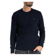 Twistet Rund Hals Sweater