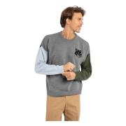 Farveblok Rævehoved Sweaters