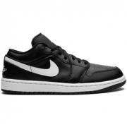 Air Jordan 1 Low Mixte Sort Sneakers