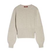 Uld og Cashmere Crewneck Sweater