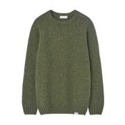 Grøn Strukturerede Sweaters