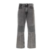 Grå Denim Jeans - Stilfuld og Moderne