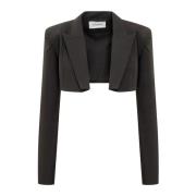 Stilfuld Crop Blazer til Kvinder