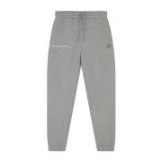 Slim Sweatpant med Koordineret Print