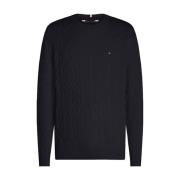 Klassisk Cable Crewneck Sweater